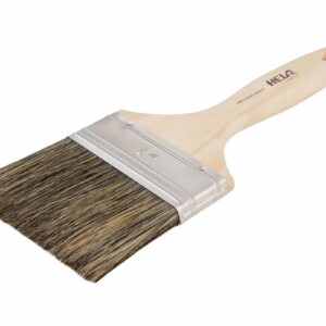 Brocha plana 1/2 x 4 c/cerda natural HELA