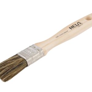 Brocha plana 1/2 x 1 c/cerda natural HELA