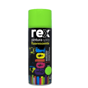 Pintura Spray Fluorescente VERDE REX 400ml