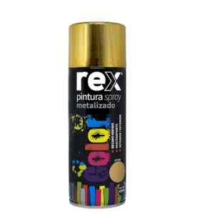 Pintura Spray Metalizado ORO REX 400ml