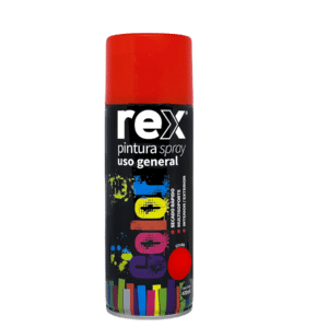 Pintura Spray Naranjo Uso General 400ml REX